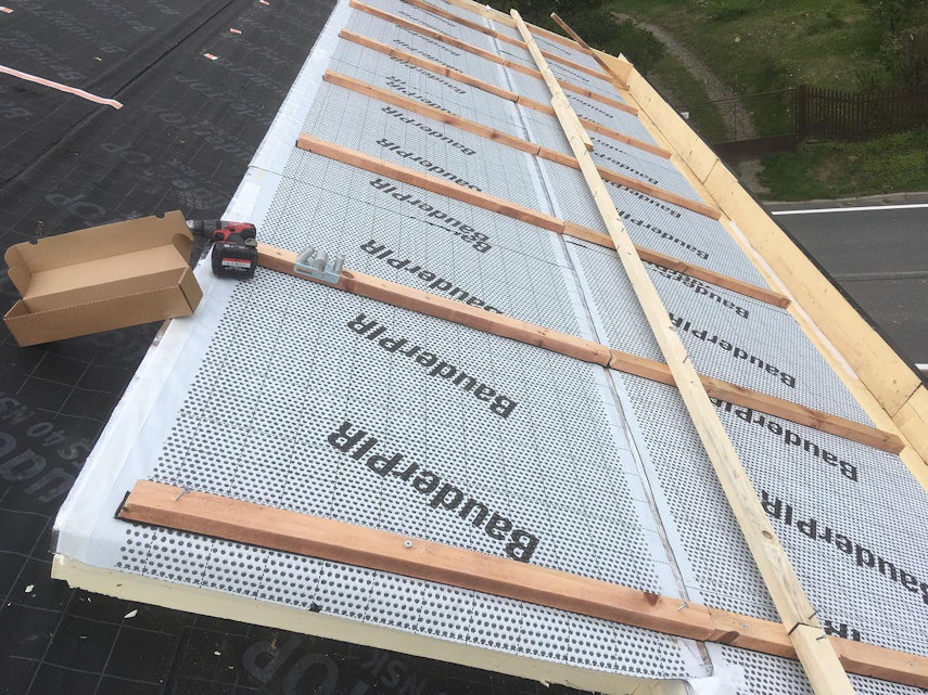 Rekonstrukce střechy rodinného domu